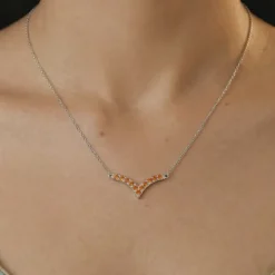 Silver Coatlicue Necklace
