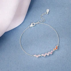Silver Colourful Shine Bracelet