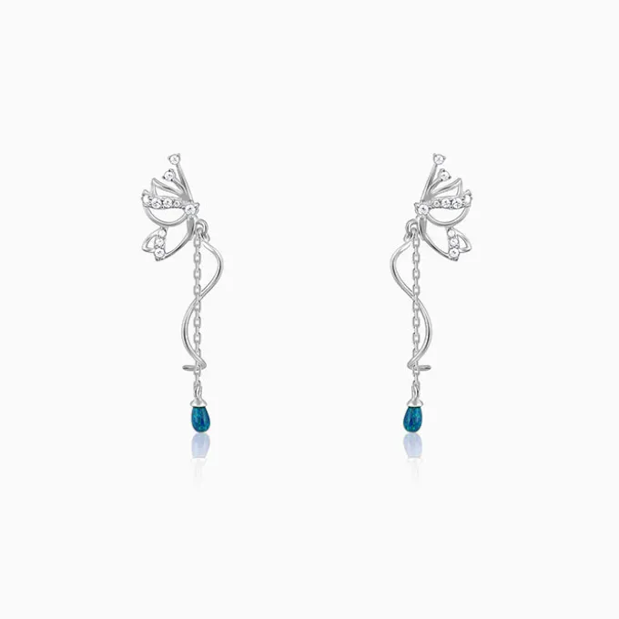 Silver Confident You Earrings