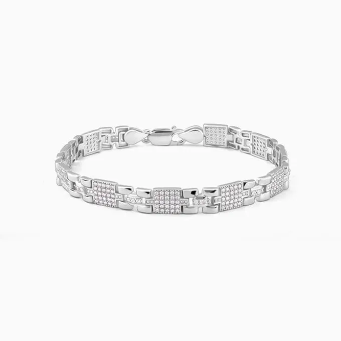 Silver Courage Bracelet For Him