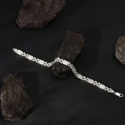 Silver Courage Bracelet For Him