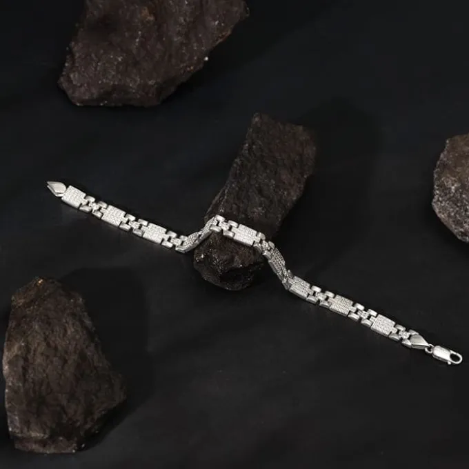 Silver Courage Bracelet For Him