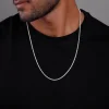 Silver Crest Chain For Him
