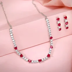 Silver Crimson Crush Set