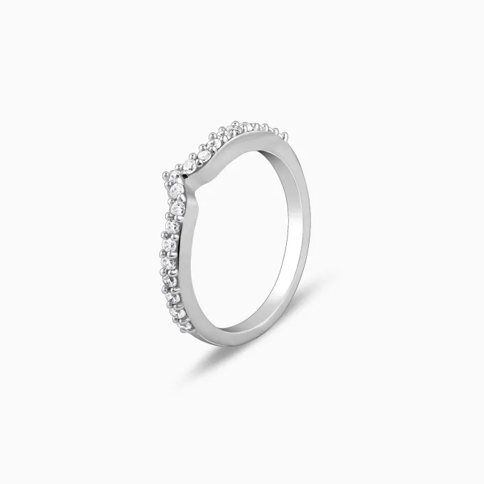 Silver Cupid Arrow Ring