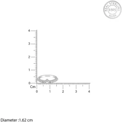 Silver Cupid Arrow Ring