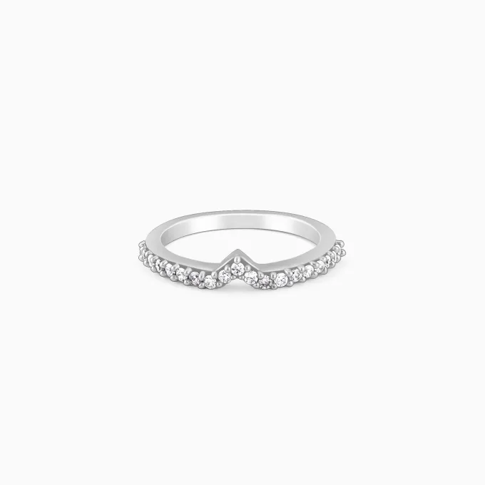 Silver Cupid Arrow Ring