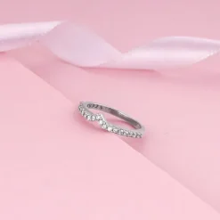 Silver Cupid Arrow Ring
