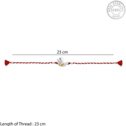 Silver Cute Duck Rakhi