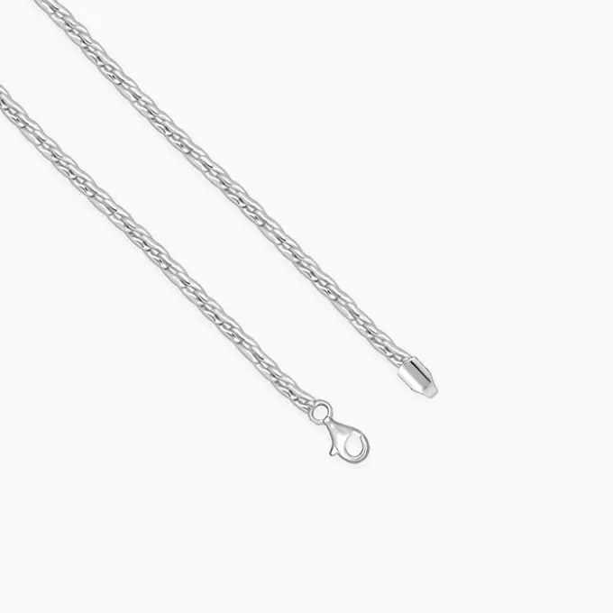 Silver Dainty Rolo Chain For Him