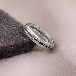 Silver Dapper Ring For Him