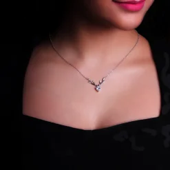 Silver Deary Hearts Set