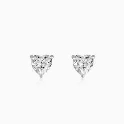 Silver Deary Hearts Set