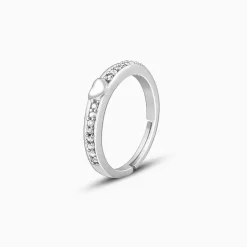 Silver Deeply in Love Ring
