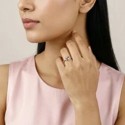 Silver Delulu In Love Ring