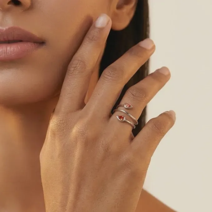 Silver Demeter Ring