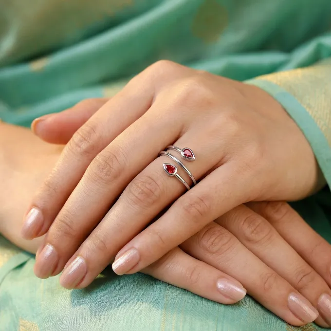 Silver Demeter Ring