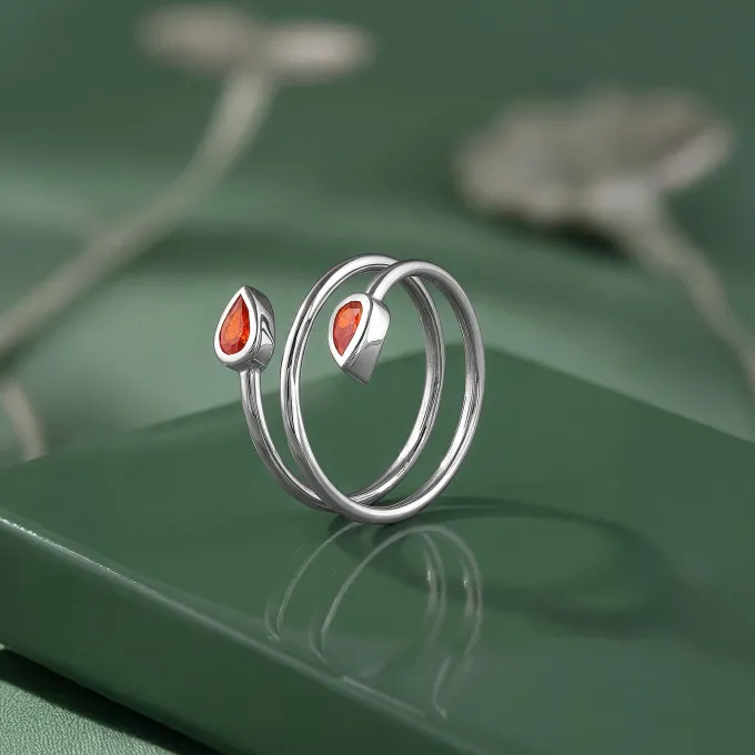 Silver Demeter Ring