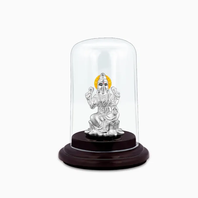 Silver Dhana Lakshmi Idol