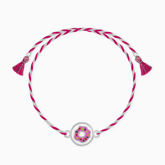 Silver Donut Life Rakhi for Kids