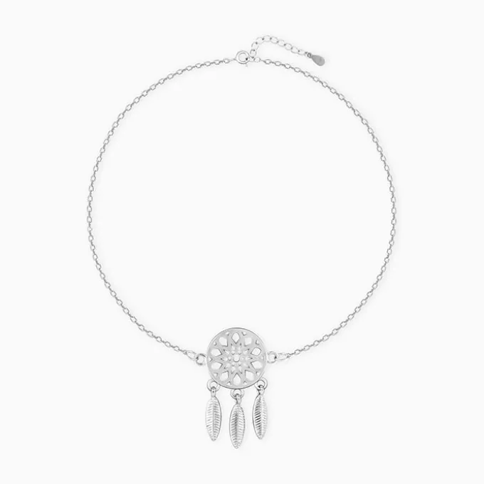 Silver Dreamcatcher Bracelet