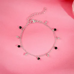 Silver Dua Kids Anklet