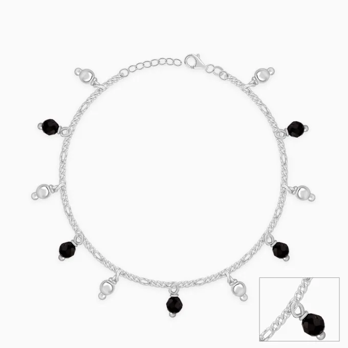 Silver Dua Kids Anklet