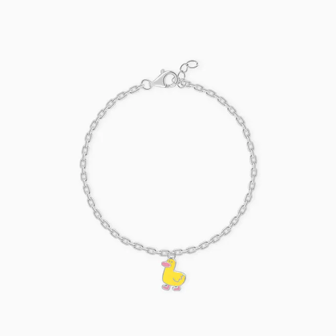 Silver Duckling Kids Bracelet (0 - 2 Years)