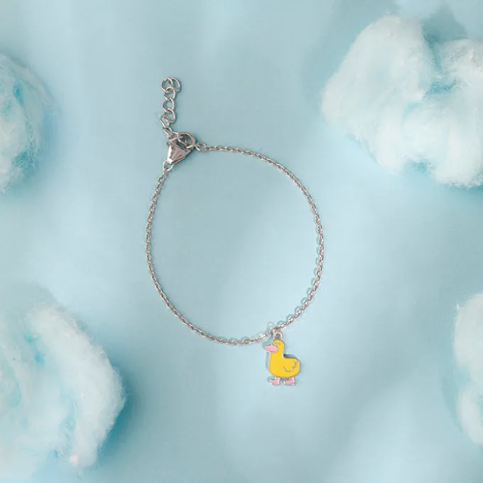 Silver Duckling Kids Bracelet (2 - 8 Years)