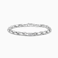 Silver Dude's Delight Bracelet For Him