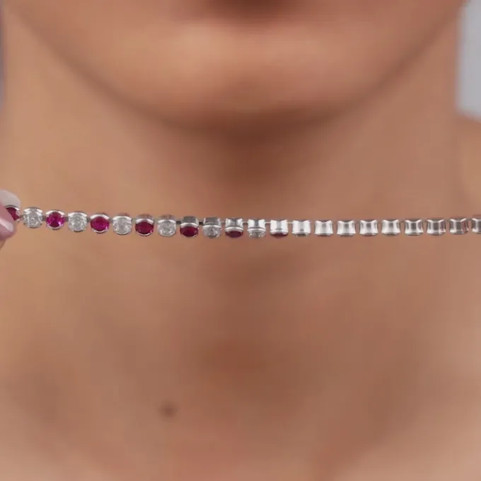 Silver Duo Luminous Bracelet