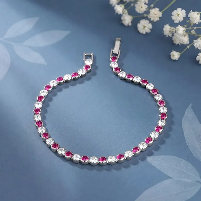 Silver Duo Luminous Bracelet