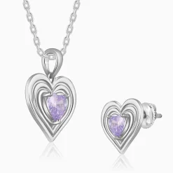 Silver Echo of Love Set