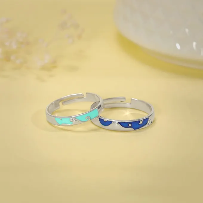 Silver Ecstasy Couple Bands