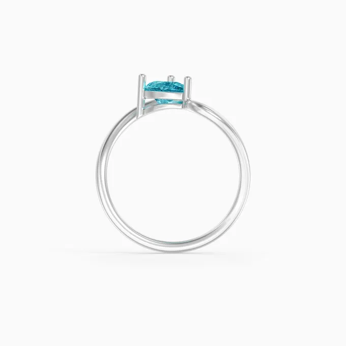 Silver Elara Maia Ring (Size 12)