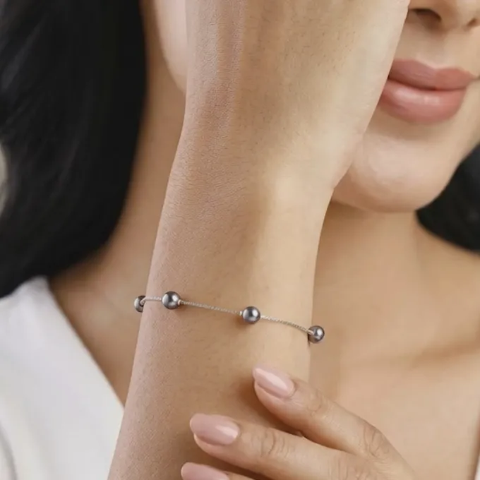 Silver Emma Bracelet