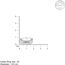 Silver Eternal Gleam Ring For Him