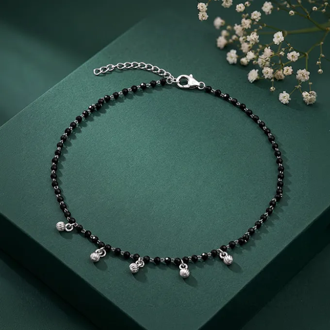Silver Eternal Nazariya Anklet