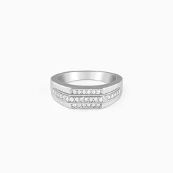 Silver Eternal Path Ring For Him