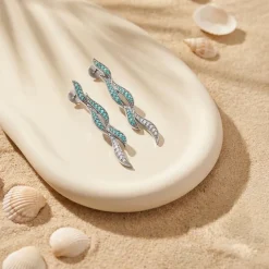 Silver Euadne Earrings