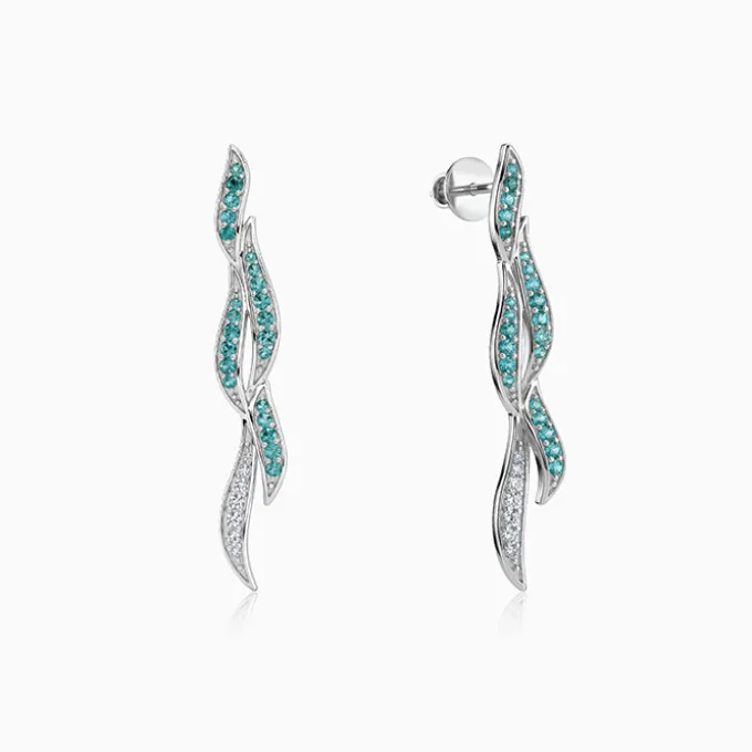 Silver Euadne Earrings