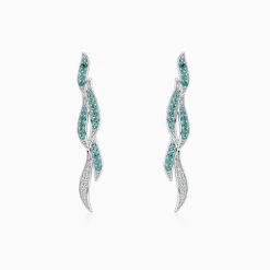 Silver Euadne Earrings