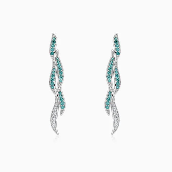 Silver Euadne Earrings