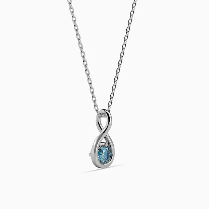 Silver Euanthe Pendant with Link Chain