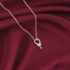 Silver Euphoria Pendant With Link Chain
