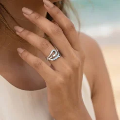 Silver Eurybia Ring (Size 12)