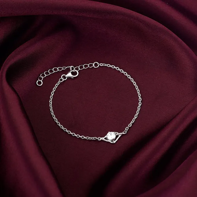 Silver Falling Dew Bracelet