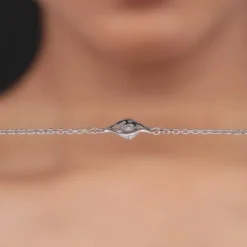 Silver Falling Dew Bracelet
