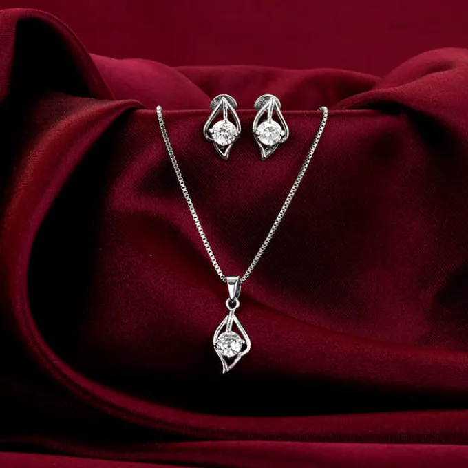 Silver Falling Dew Set