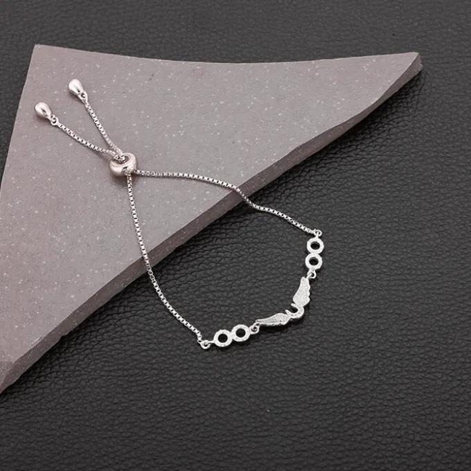 Silver Fantasy Love Bracelet